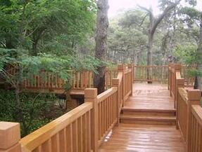 濕地公園防腐木工程